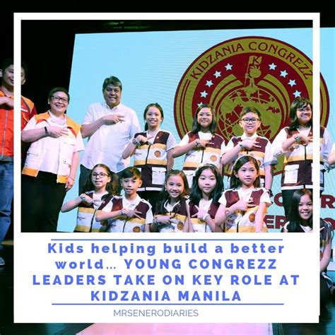 kidz zania|Young CongreZZ leaders take on key role at KidZania Manila.